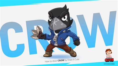 How To Draw Crow Super Easy Brawl Stars Drawing Tutorial