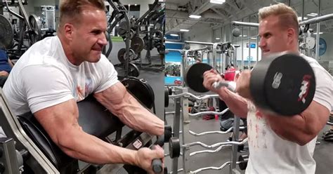 jay cutler shares his express 30 minute arm workout video fitness volt