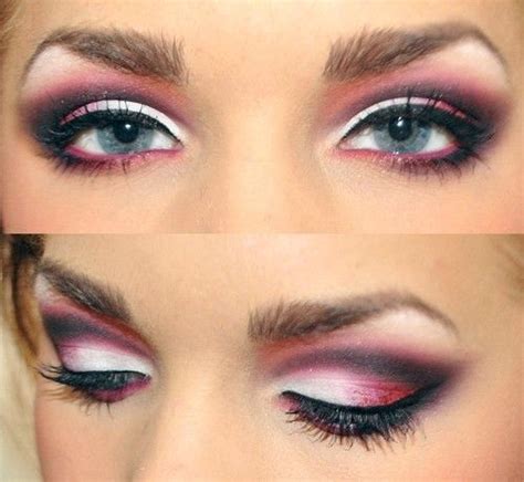 party pink  purple makeup ideas