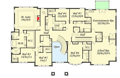 luxurious traditional house plan   law apartment ms  floor laundry  floor
