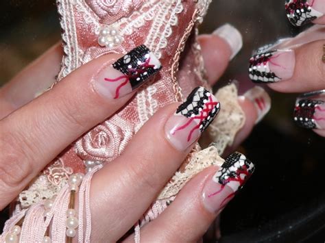 lace nail art designs makeup tips and fashion