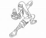 Neji Hyuga Coloring Pages Template Teenager sketch template