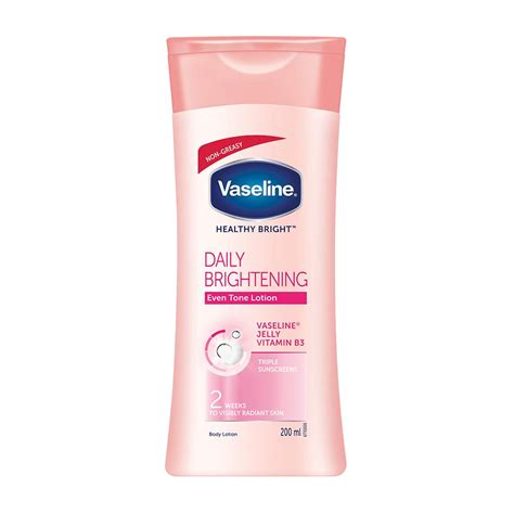 vaseline healthy bright daily brightening body lotion harish food zone