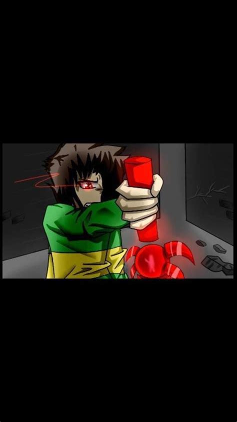 Glitchtale Chara Glitchtale Amino