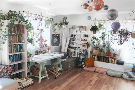 tips  create   home art studio  forest