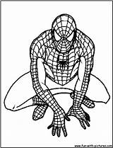 Spiderman Coloring Pages Spider Man Monster Kids Fun Trucks Colouring Template sketch template