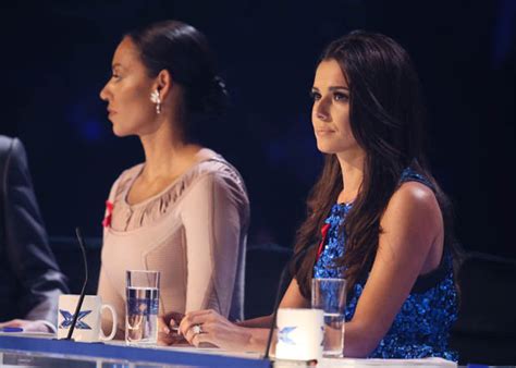 x factor cheryl cole and mel b s feud over stereo kicks daily star