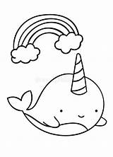 Narwhal Doodles Static3 sketch template