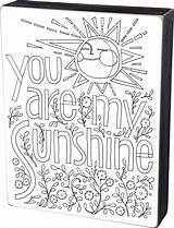 Sunshine Coloring Pages Adults Adult Gift Perfect sketch template