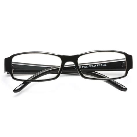 luca unisex slim rectangular clear glasses glasses unisex fake glasses