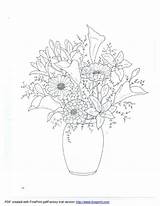 Coloring Pages Flower Dover Spring Book Discover Bouquets Floral sketch template