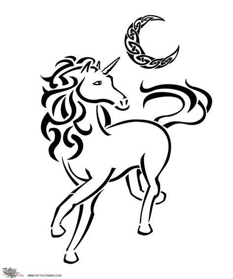 related image unicorn tattoos silhouette art silhouette stencil
