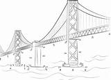 Pont Oakland Dot Dots Relier Francisco Designlooter sketch template