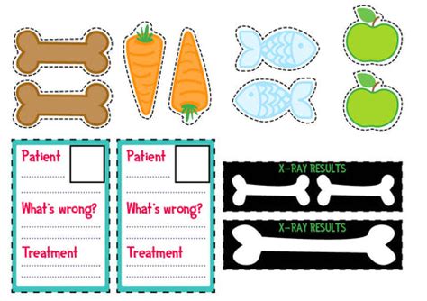 vet role play activities   printables gigglycouk