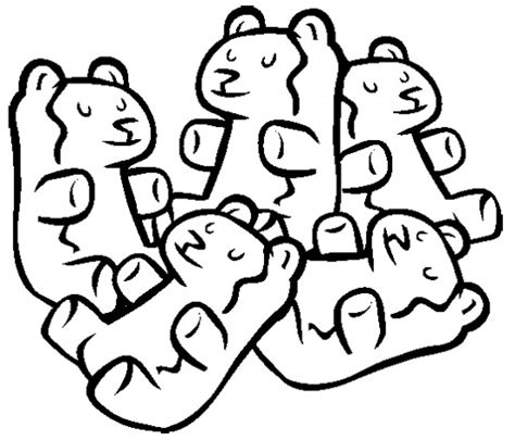 gummy bear drawing  getdrawings