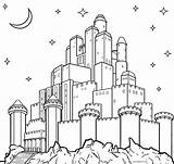Castle Coloring Pages Cool2bkids Printable Kids sketch template