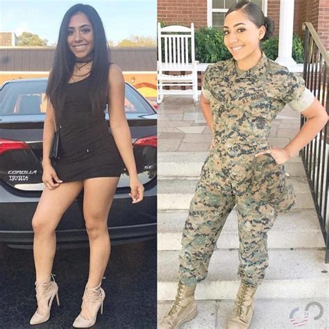 30 badass girls in and out of their uniforms madspread