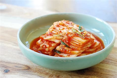 Kimchi Recipe Napa Cabbage Kimchi Korean Bapsang
