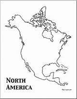 America North Map Printable Worksheets Outline Unit Continent Printables Continents Worksheet Coloring Montessori Theme Color Kids Drawing Blank Outlines Individual sketch template