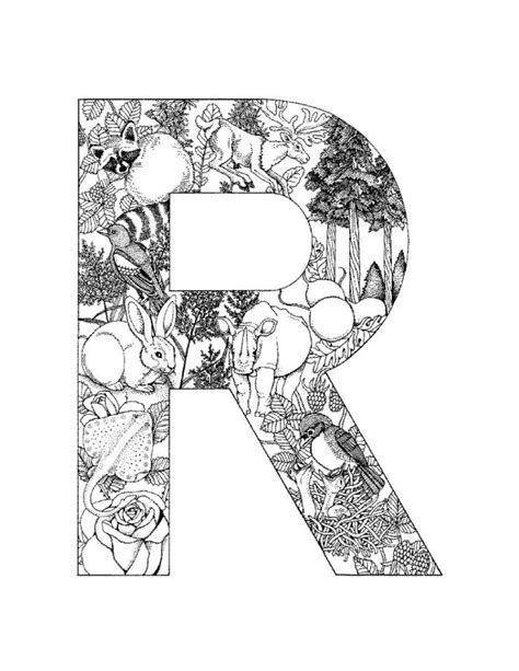 alphabet coloring pages  coloringkidsorg
