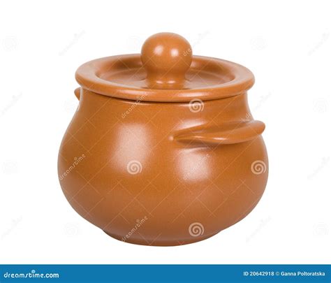 clay pot stock photo image  bowl cover  pottery