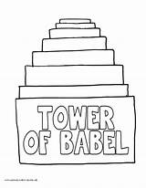 Babel Pages Torre sketch template