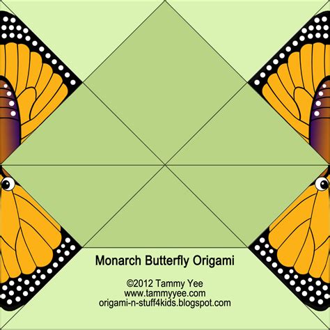 origami butterfly  print templates images   finder