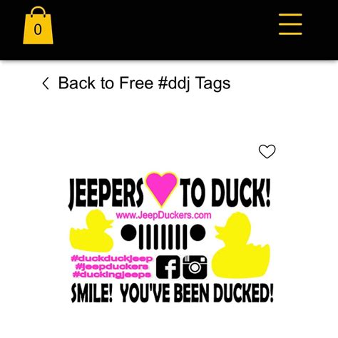 introduce  images jeep wrangler  printable duck duck jeep tags