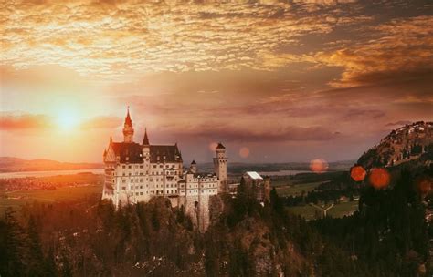 destinations dignes de contes de fees cool places  visit neuschwanstein castle castle
