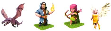 Clash Of Clans Healers And Barbarian King Vs Golem And Giant