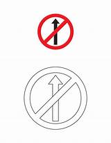 Sign Coloring Traffic Signs Entry Road Printable Pages Do Stop Cliparts Warning Colouring Clipart Sheets Clip Kids Bestcoloringpages Print Worksheets sketch template