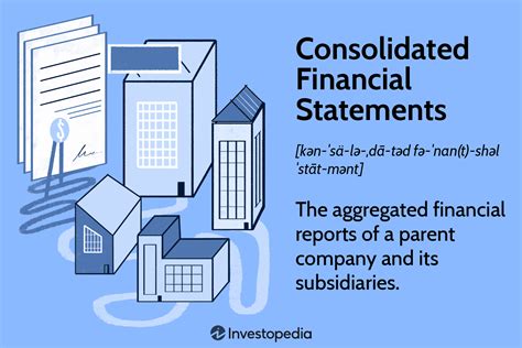 consolidated financial statements requirements  examples