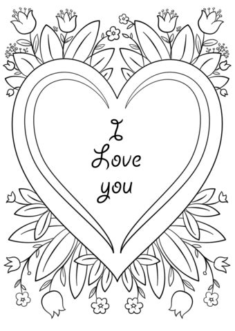 love  coloring pages coloring pages kids