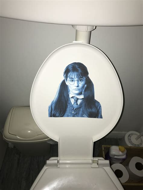 Moaning Myrtle On The Toilet Moaning Myrtle Harry
