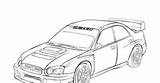 Subaru Rally Impreza Car Coloring Pages Sketch Template Colouring Cars Draw Drawings Sheets Printable Cool Work sketch template