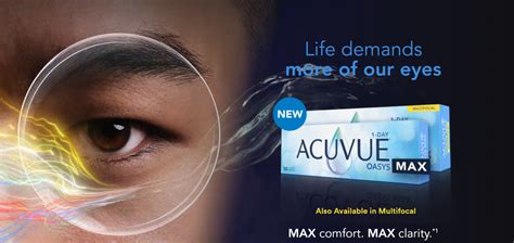 acuvue oasys max  day multifocal  pack mylenscom usa