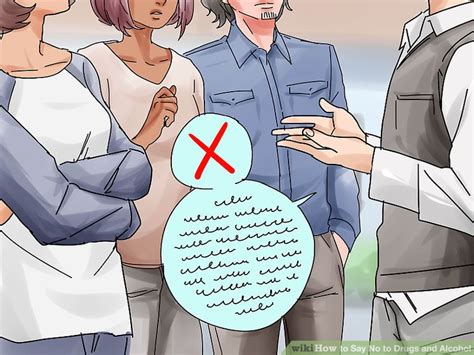 How To Say No To Drugs And Alcohol With Pictures Wikihow