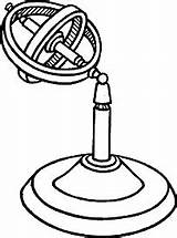 Gyroscope Webster Merriam sketch template