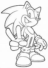 Knuckles Coloring Pages Sonic Getcolorings Printable Print Color sketch template