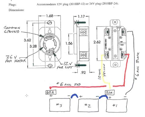 wire  volt trolling motor wiring diagram wiring diagram