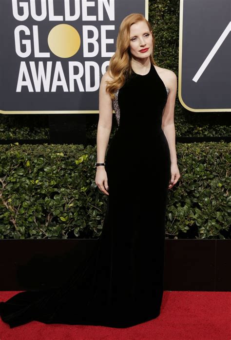 Jessica Chastain Golden Globe Awards 2018