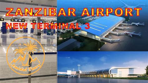 zanzibar  airport  terminal  paradise island youtube