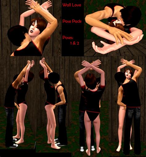 my sims 3 poses wall love pose pack by artistkate