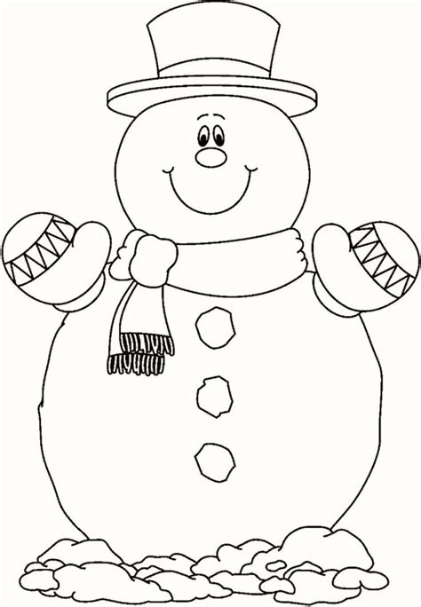 wonderful picture  frosty  snowman coloring pages