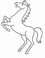 Horse Caballo Caballos Cavalli Relinchando Disegni Colorare Konj Bambini Cavalos Chevaux Cavalo Colorat Animale Cai Drawing Konji Bojanke Colora Dei sketch template