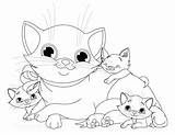 Kittens Kitten Adults sketch template
