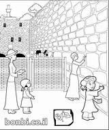 Kotel sketch template