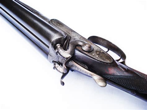 antique ingram double barrel shotgun  gauge sold wild west originals