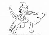 Gallade Pokemon Mega Draw Coloring Step Pages Drawing Learn Tutorials Getcolorings Drawingtutorials101 Getdrawings Tutorial Color sketch template
