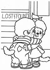 Pages Coloring Kids Monchhichi Kleurplaten Lost Colouring Yes Found sketch template